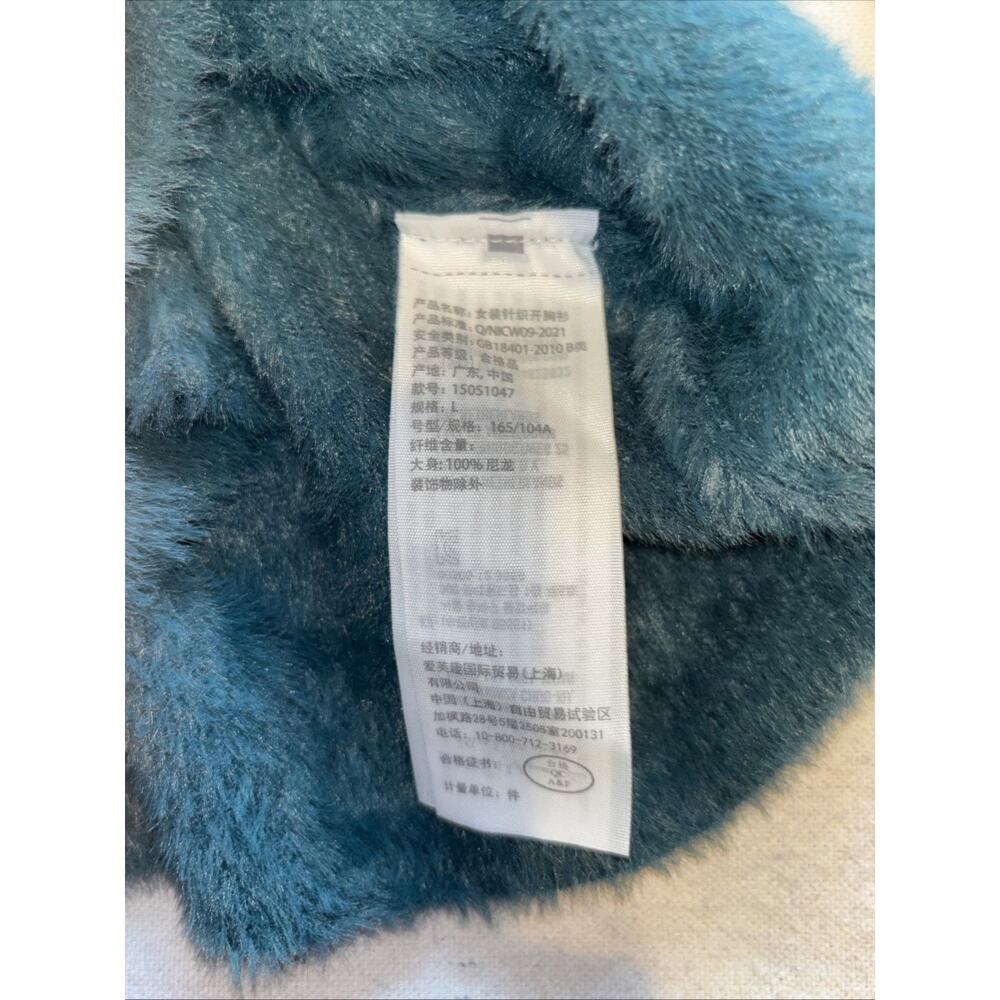 Abercrombie Fitch Soft Cozy Fuzzy Button Up Cardi… - image 8